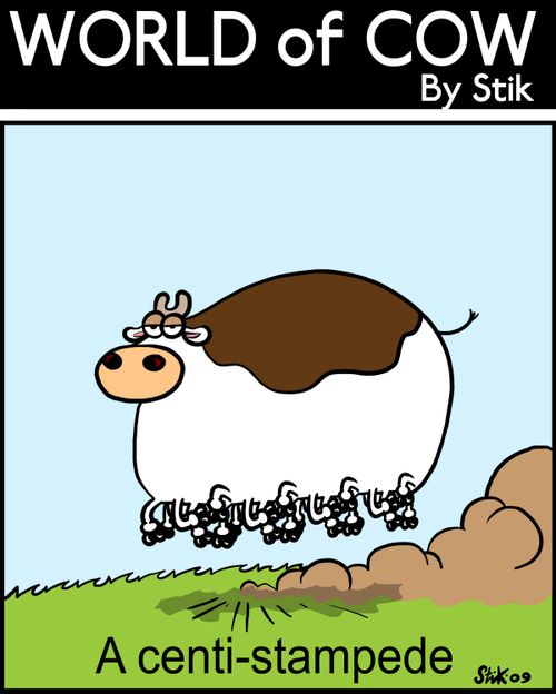 A centi-stampede.