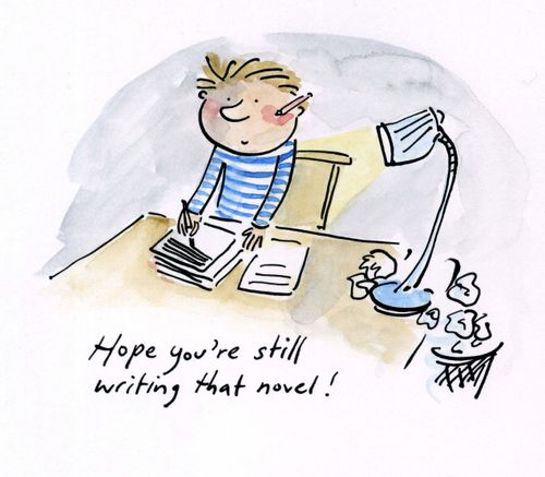 Hope you're still writing that novel!