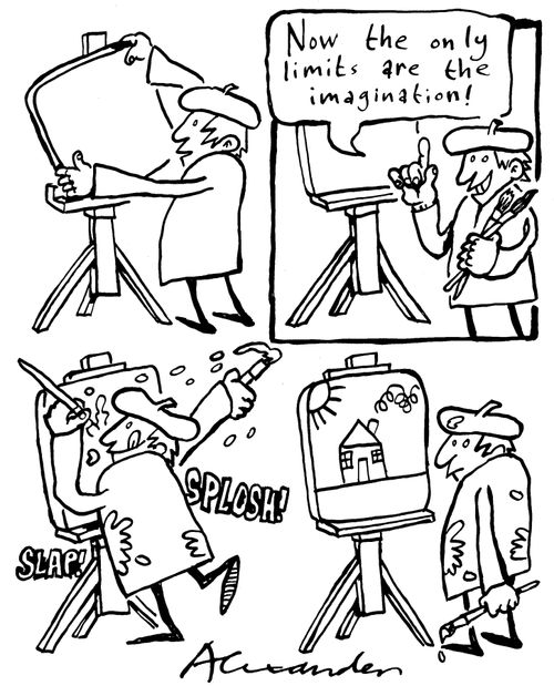 'Now the only limits are the imagination!'
