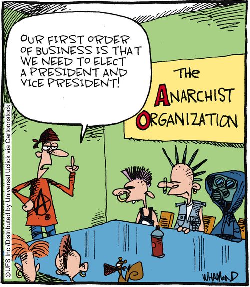 'Our first order of business is that we need to elect a president and a vice president!'
