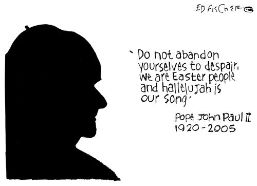 Pope John Paul II 1920-2005.