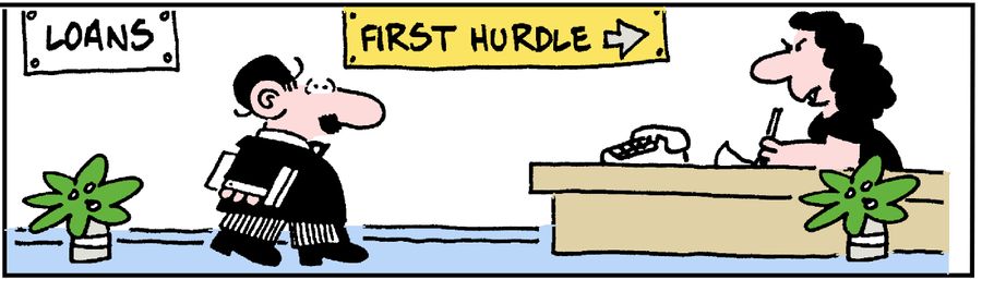 Loans: First hurdle.