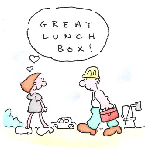 'Great lunch box.'