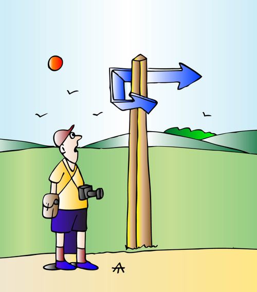 Confused Tourists