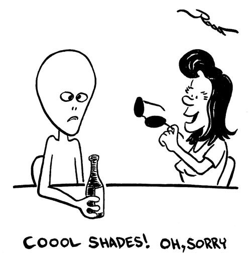 Coool shades! Oh, sorry!