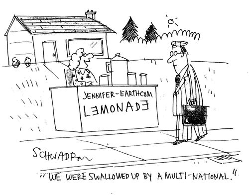 'We were swallowed up by a multi-national.'