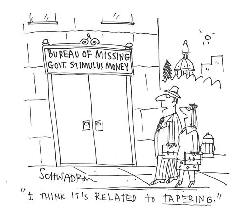 'I think it's related to tapering.'