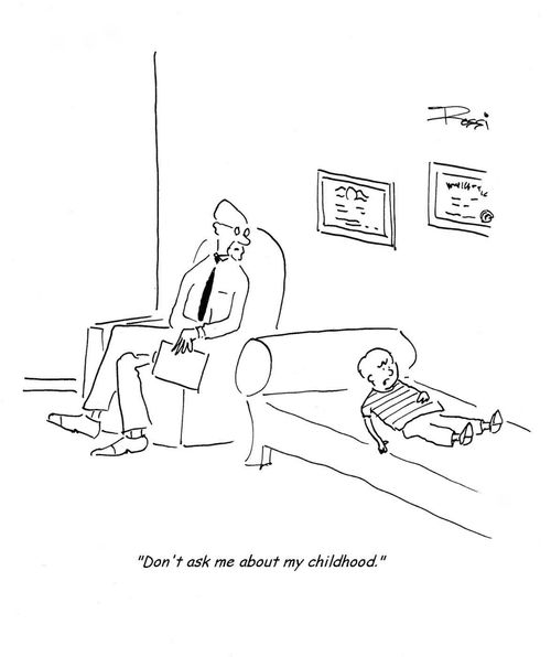 'Don't ask me about my childhood.'