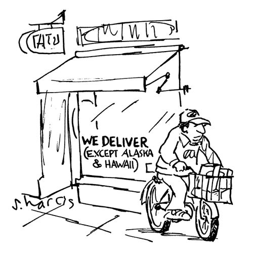 We deliver - except Alaska and Hawaii.
