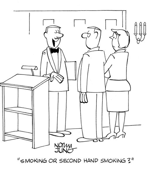 'Smoking or second hand smoking?'
