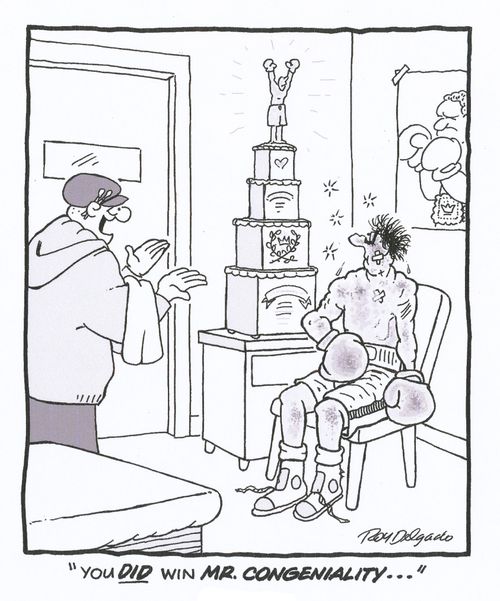 'You did win Mr. Congeniality...'