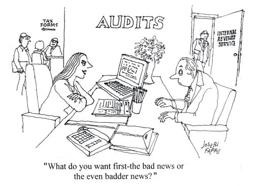 'What do you want first - The bad news or the even badder news?'