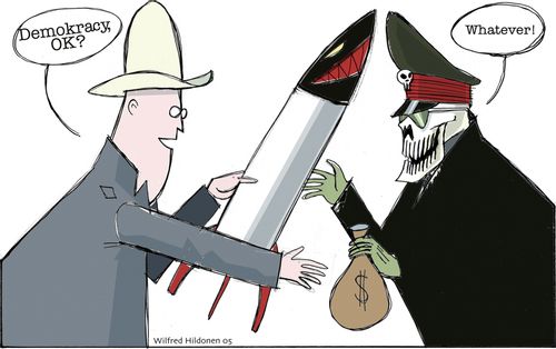 'Democracy, okay?'