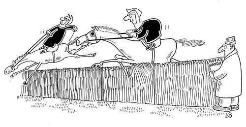 Nuns racing in 'Novice' Handicap