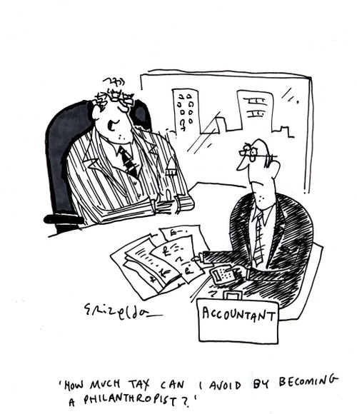 'How much tax can I avoid by becoming a Philanthropist?'