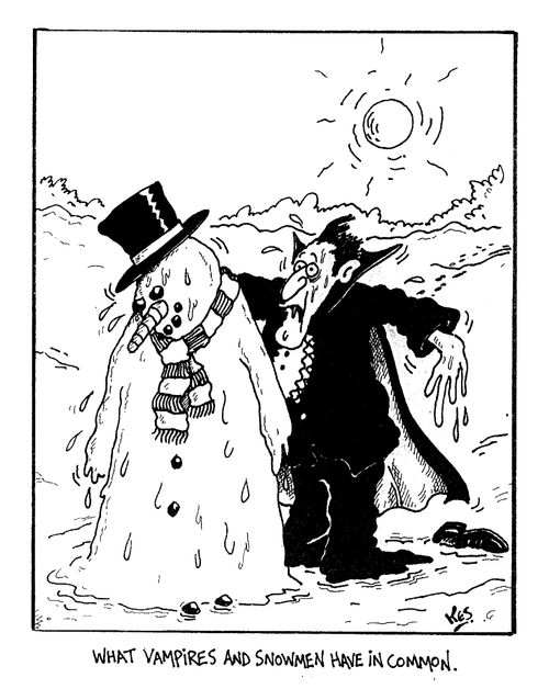 What Vampires and Snowmen have in Common