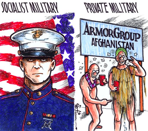 Socialist Military vs. Private Military