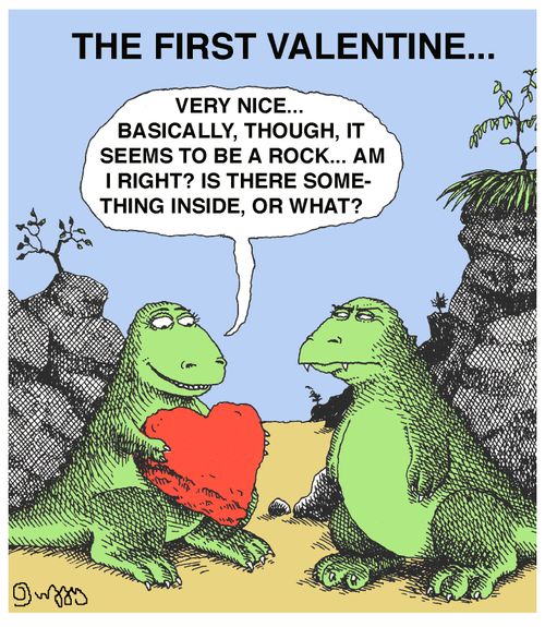 The first Valentine...