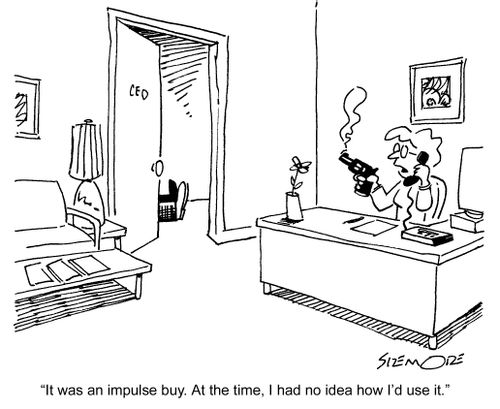 'It was an impulse buy. At the time, I had no idea how I'd use it.'