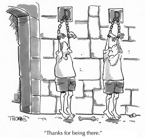 'Thanks for being there.'