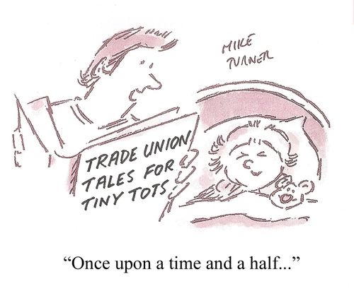 "Once upon a time and a half..."