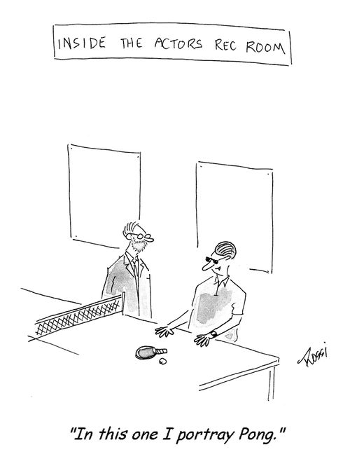'In this one I portray Pong.'