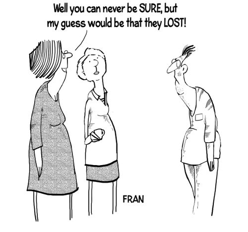 'Well you can never be sure, but my guess would be that they lost!'