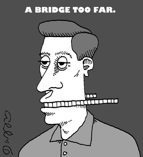 A bridge too far.