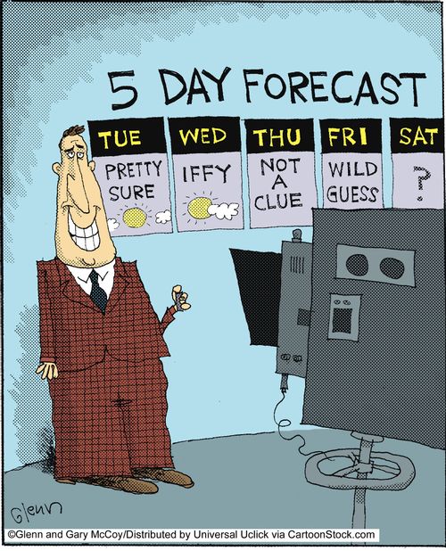 5 day forecast.