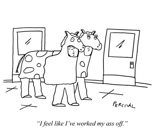 "I feel like I've worked my ass off."