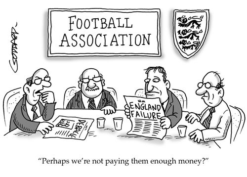 'Perhaps we're not paying them enough money?'
