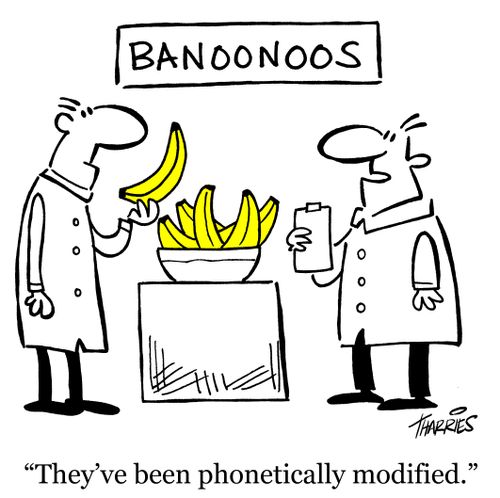Banoonoos: 'They've been phonetically modified.'