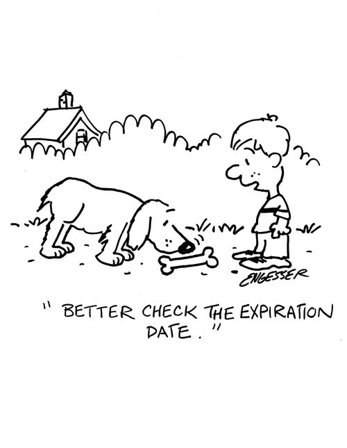 'Better check the expiration date.'