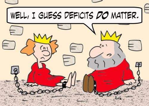 'Well, I guess deficits DO matter.'