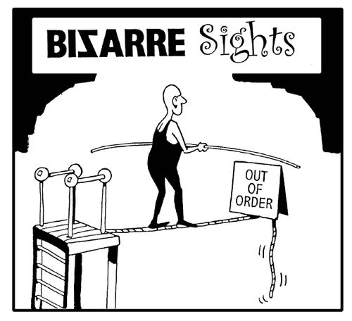 Bizarre Sights - Out of Order Tightrope.
