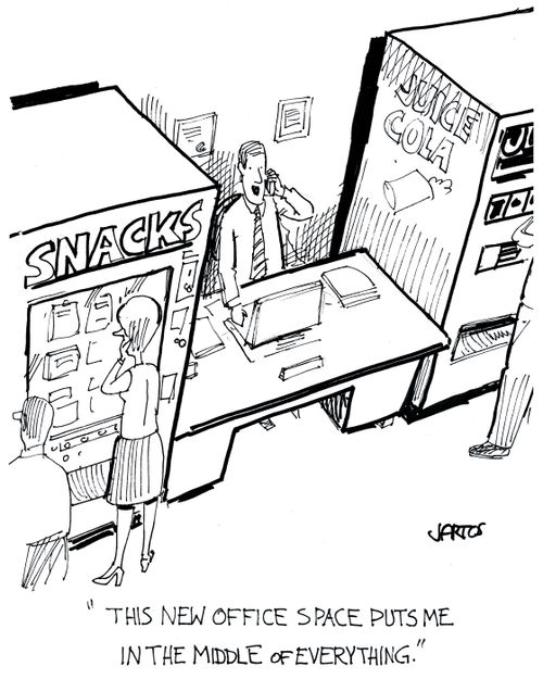 'This new office space puts me in the middle of everything.'