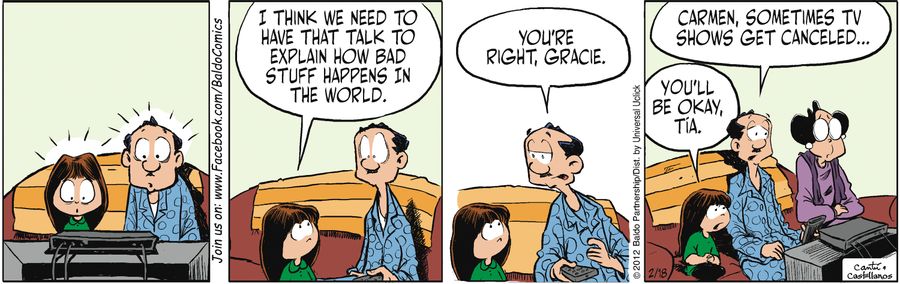 "I think we need to have that talk to explain how bad stuff happens in the world."