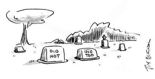 The last argument - Did not/Did too.