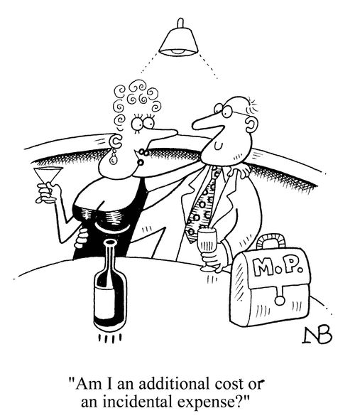 'Am I an additional cost or an incidental expense?'