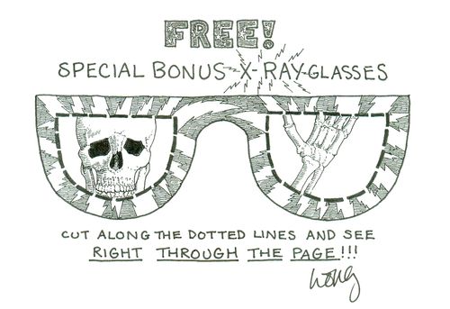 'Free! Bonus! X-Ray Glasses!'