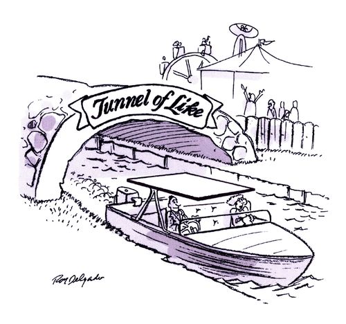 Tunnel of like.