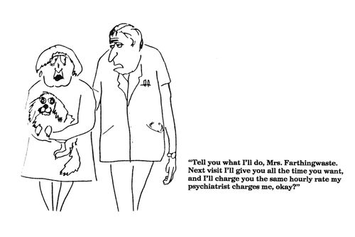 'Tell you what I'll do, Mrs. Farthingwaste...'