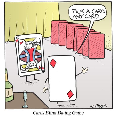 Cards Blind Dating Game