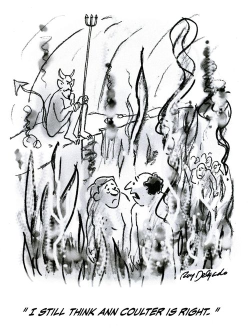 'I still think Ann Coulter is right.'