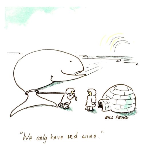 'We only have red wine.'