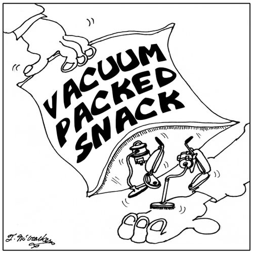 Vacuum Packed snack.