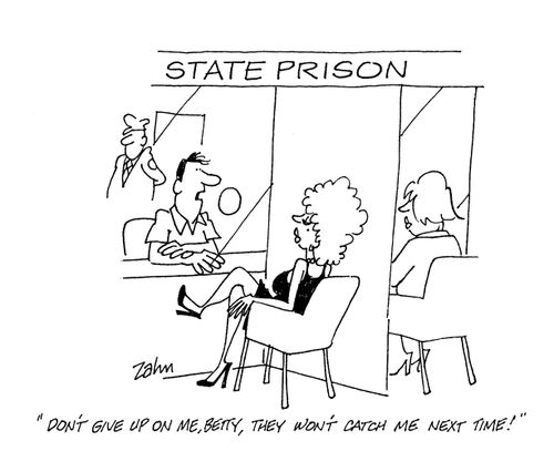 State Prison - 'Don't give up on me Betty, they won't catch me next time.'