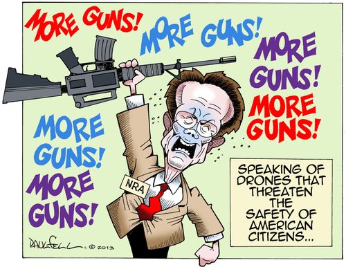 Speaking of drones that threaten the safety of American citizens...