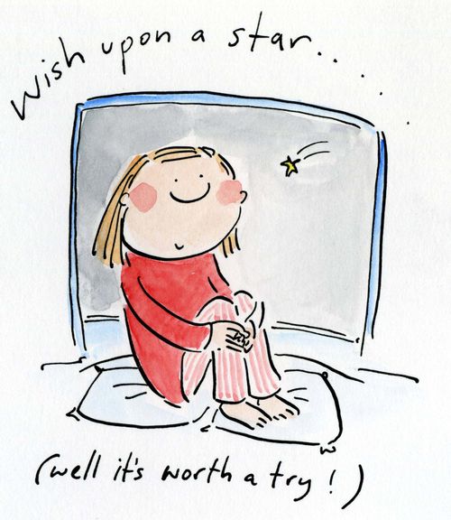 Wish upon a star (well it's worth a try).