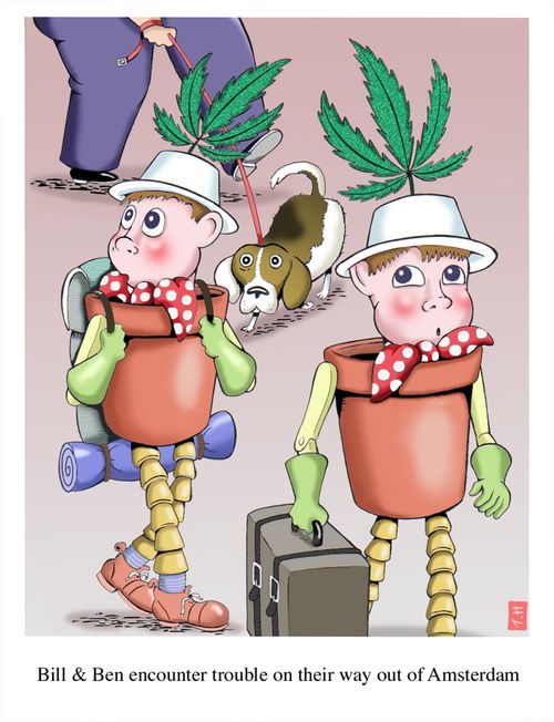 Bill & Ben encounter trouble on their way out of Amsterdam.